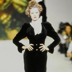 Vivienne Westwood Fall 1995 Velvet Blazer